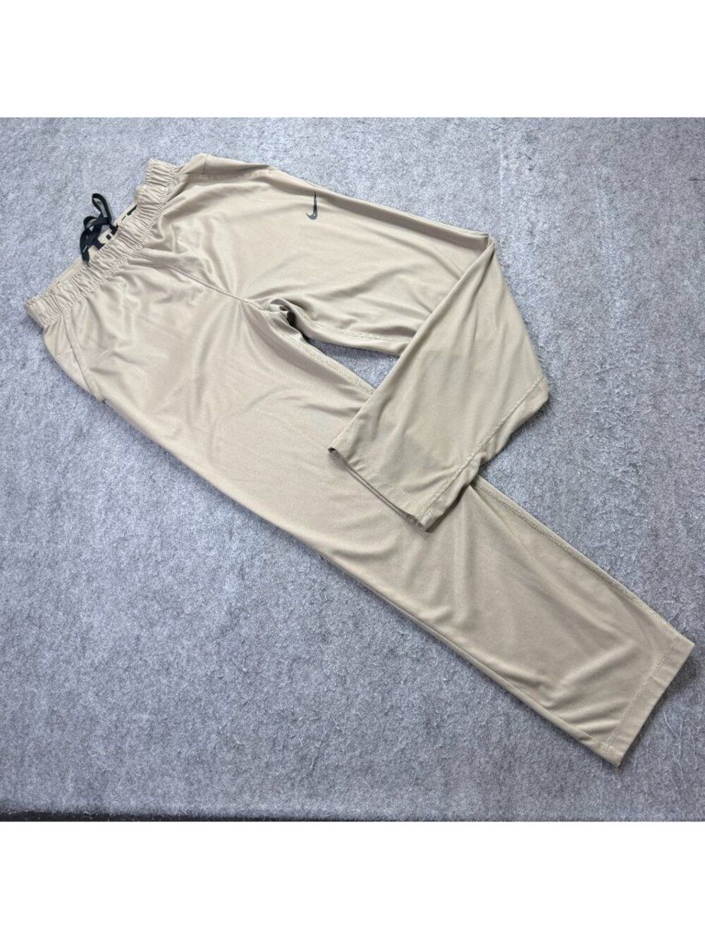 Nike Totality Versatile Open Hem Track Pants Men S Beige 29" Knit FB7507